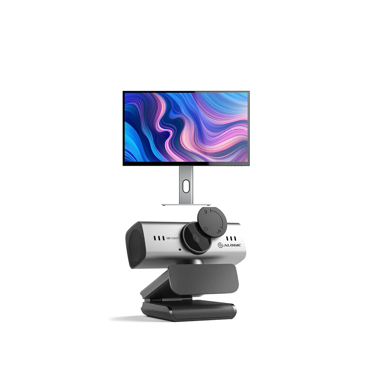 CLARITY 27” UHD 4K Monitor + Iris Webcam A09