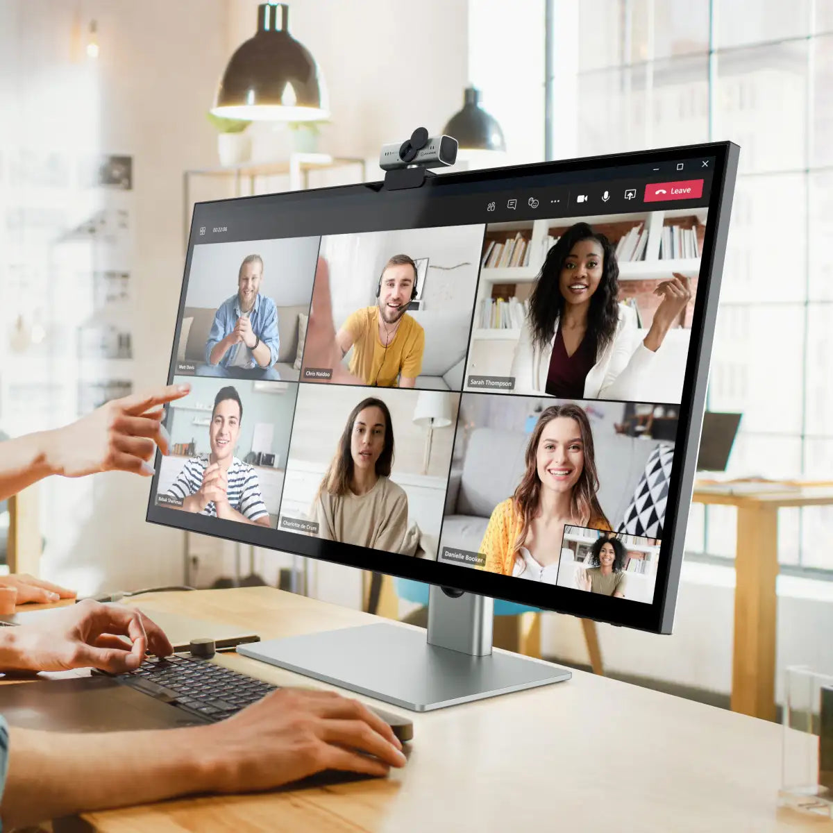 Monitor de 2025 webcam