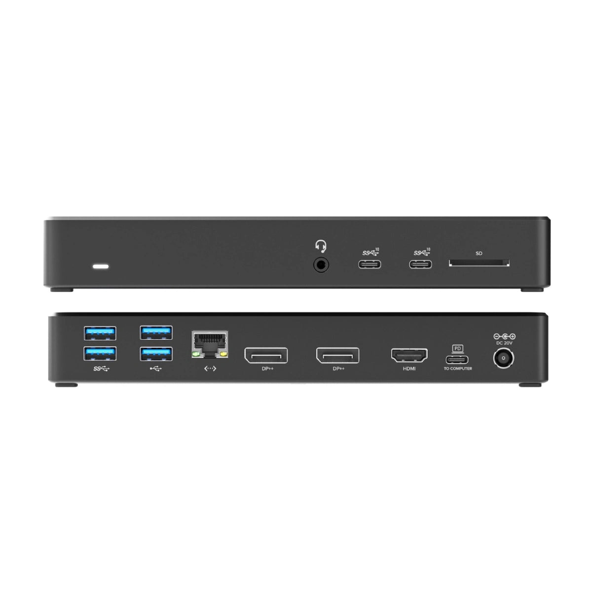 USB-C Triple Display DP Alt. Mode Docking Station – MA3 with 100W Power Delivery (Laptop Charging) - 2 x DP and 1 x HDMI with up to 4K 60Hz Support