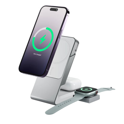 Matrix 3-in-1 Magnetic Charging Dock with Apple Watch Charger_1
